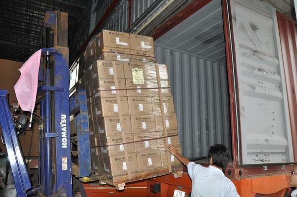 Thùng carton thường được sử dụng trong việc vận chuyển hàng hóa